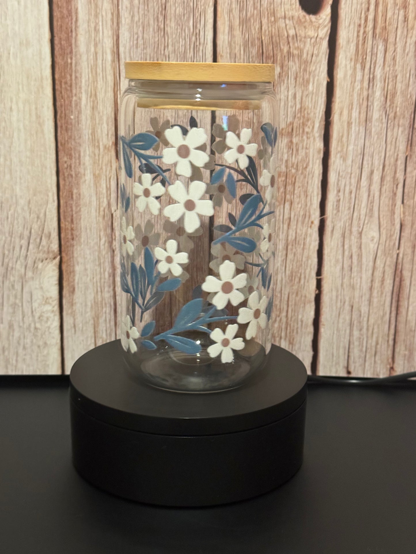 Blue & White Floral